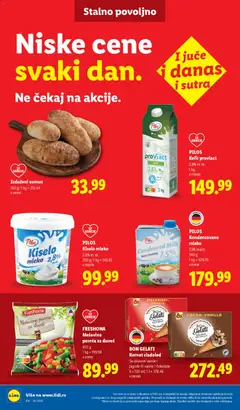 Izduženi somun, 160 g - pregled Lidl kataloga - važi od 02.04.2026 | Strana: 40 | Proizvode: Jagode, Kiselo mleko, Sladoled, Mleko