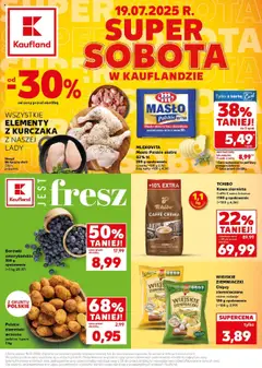 Pogląd oferty "Kaufland gazetka - Super Sobota" - ważna od 19.07.2025