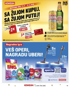 Katalog Konzum - Pregled kataloga iz trgovine Konzum, vrijedi od 03.12.2025 | Stranica: 43