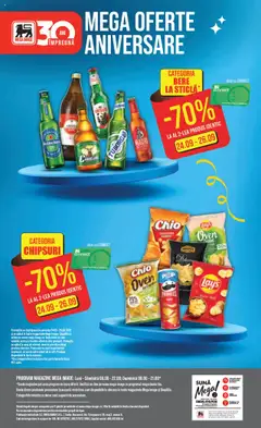 Noul catalog Mega Image – valabil de la 18.09.2025 | Pagină: 28 | Produse: Cașcaval, Bere, Chipsuri