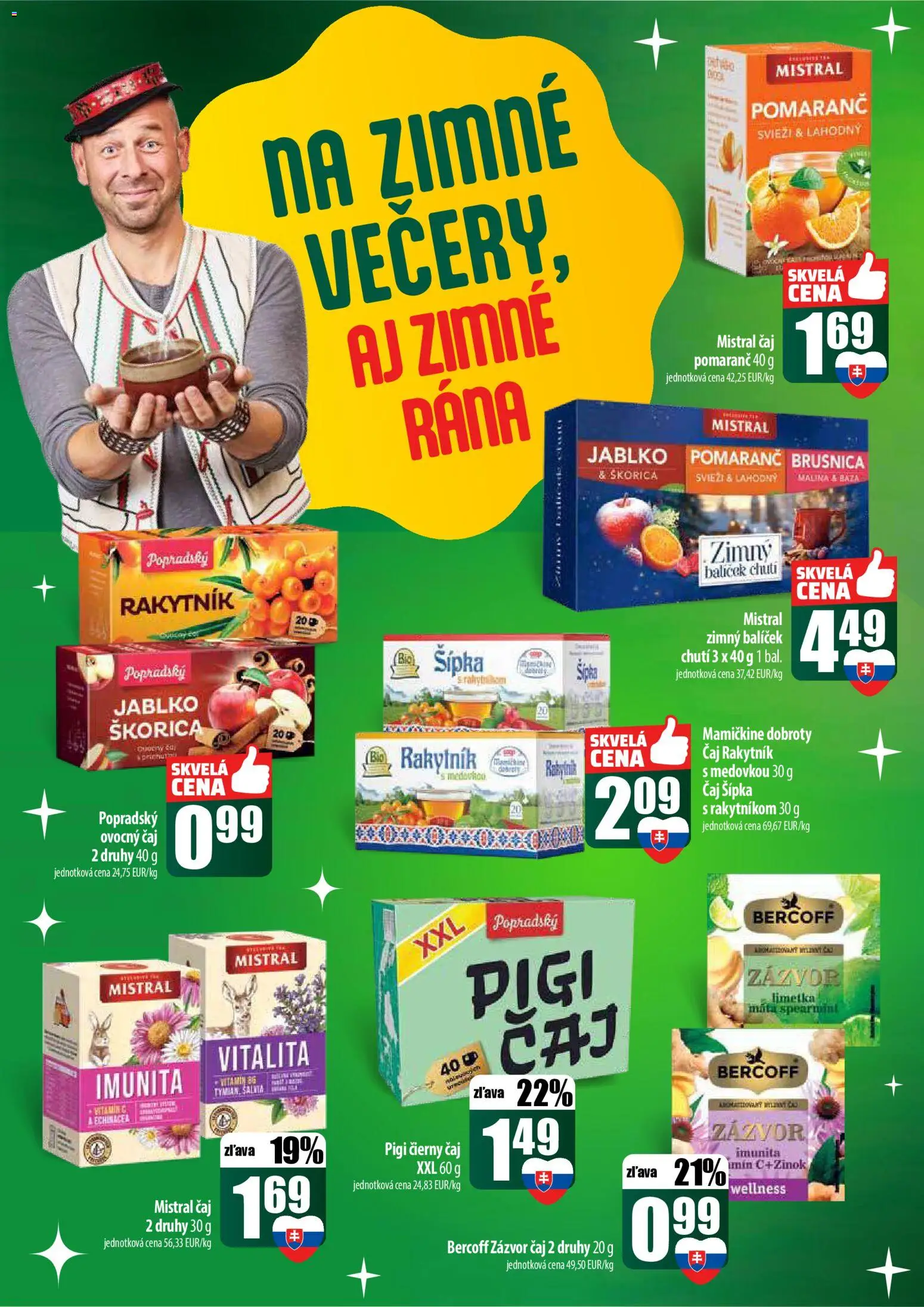 Nové COOP Jednota akcie – leták je platný od 22.12.2025 | Strana: 42 | Produkty: Limetka, Zázvor, Čaj