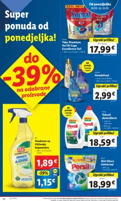 Lidl katalog | vrijedi od 18.08.2025 | Stranica: 14