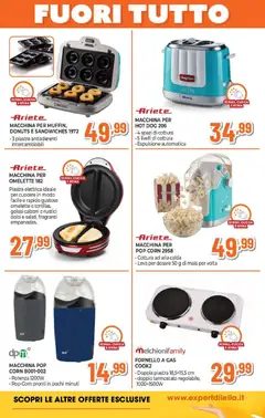 Anteprima del volantino Expert Napoli/Miano catalogo valido a partire dal 27.12.2025 | Pagina: 19 | Prodotti: Fornello a gas, Mais, Rustici, Fornello