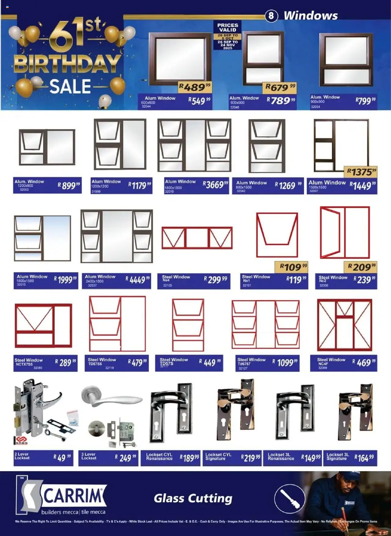 New K. Carrim catalogue – valid from 26.09.2025 | Page: 8 | Products: Stock