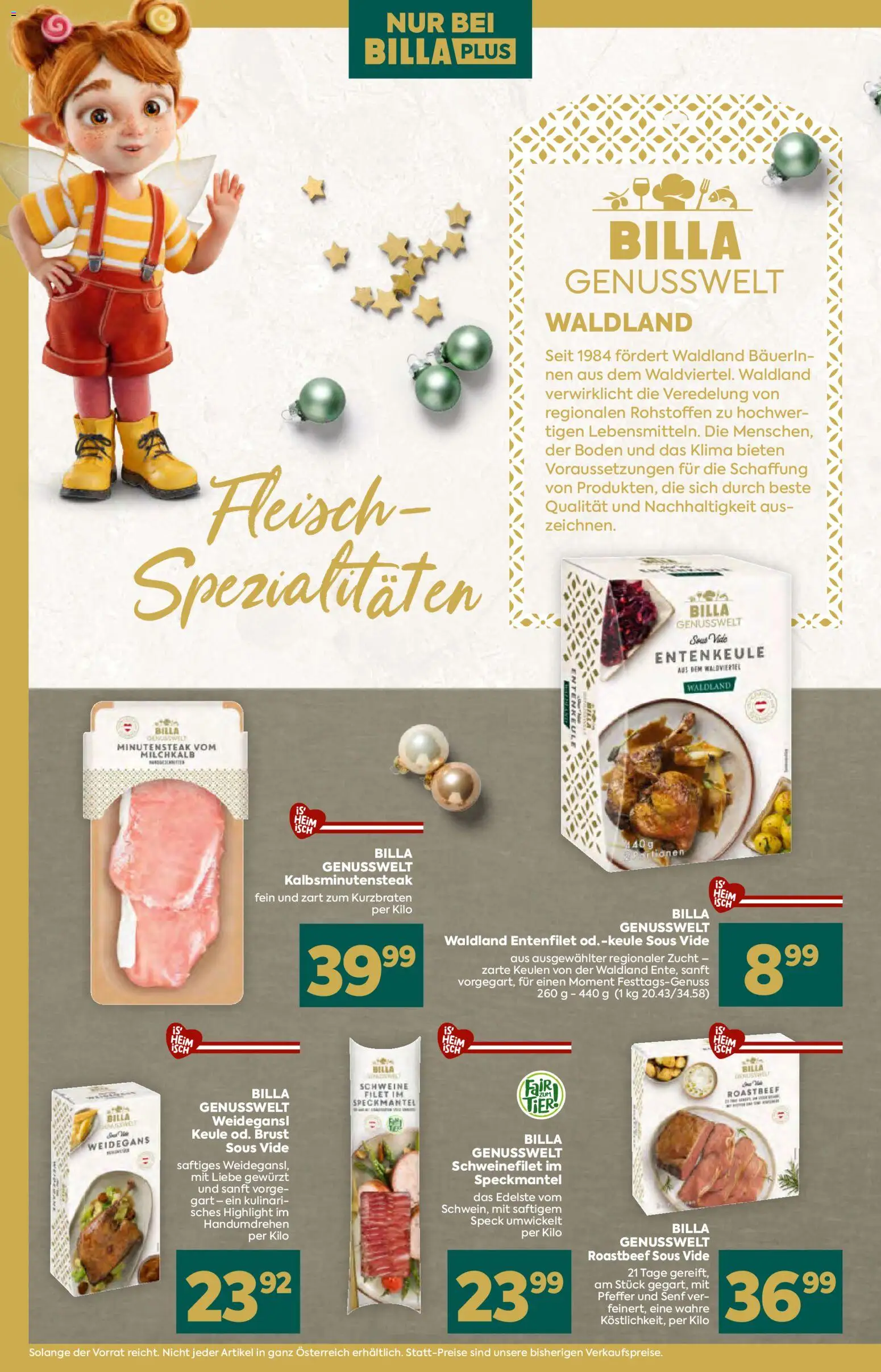 Billa - Sonderflugblatt gültig ab 13.11.2025 | Seite: 10 | Produkte: Pfeffer, Cage de football