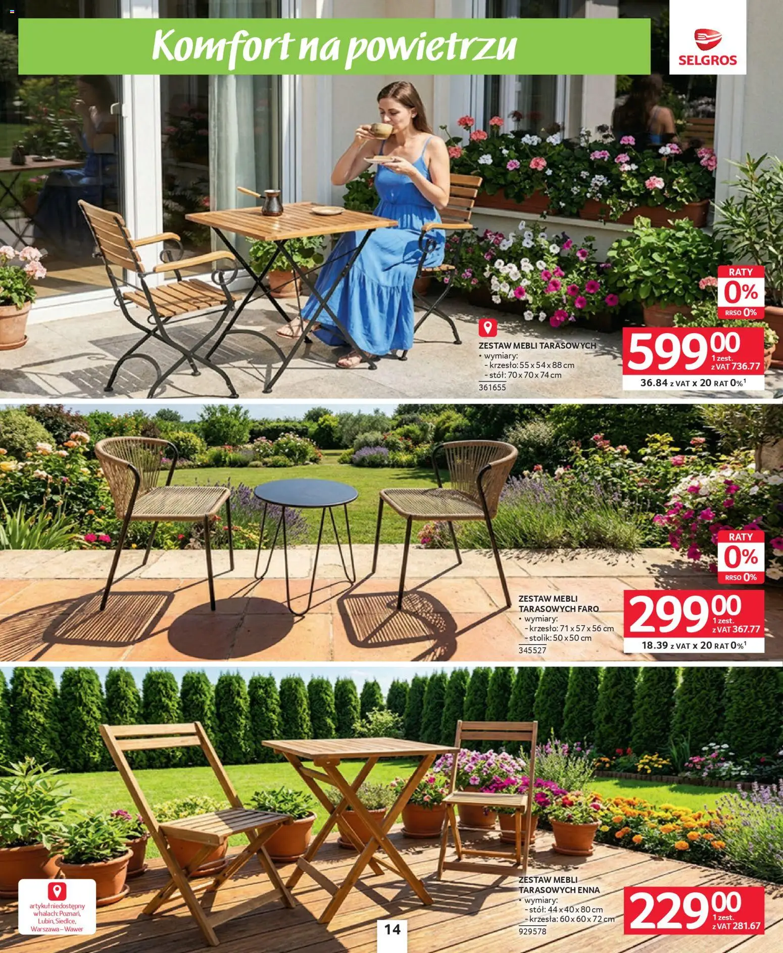 Selgros cash&carry gazetka - Grillowanie od 23.04.2026 | Strona: 26 | Produkty: Stół, Krzesło