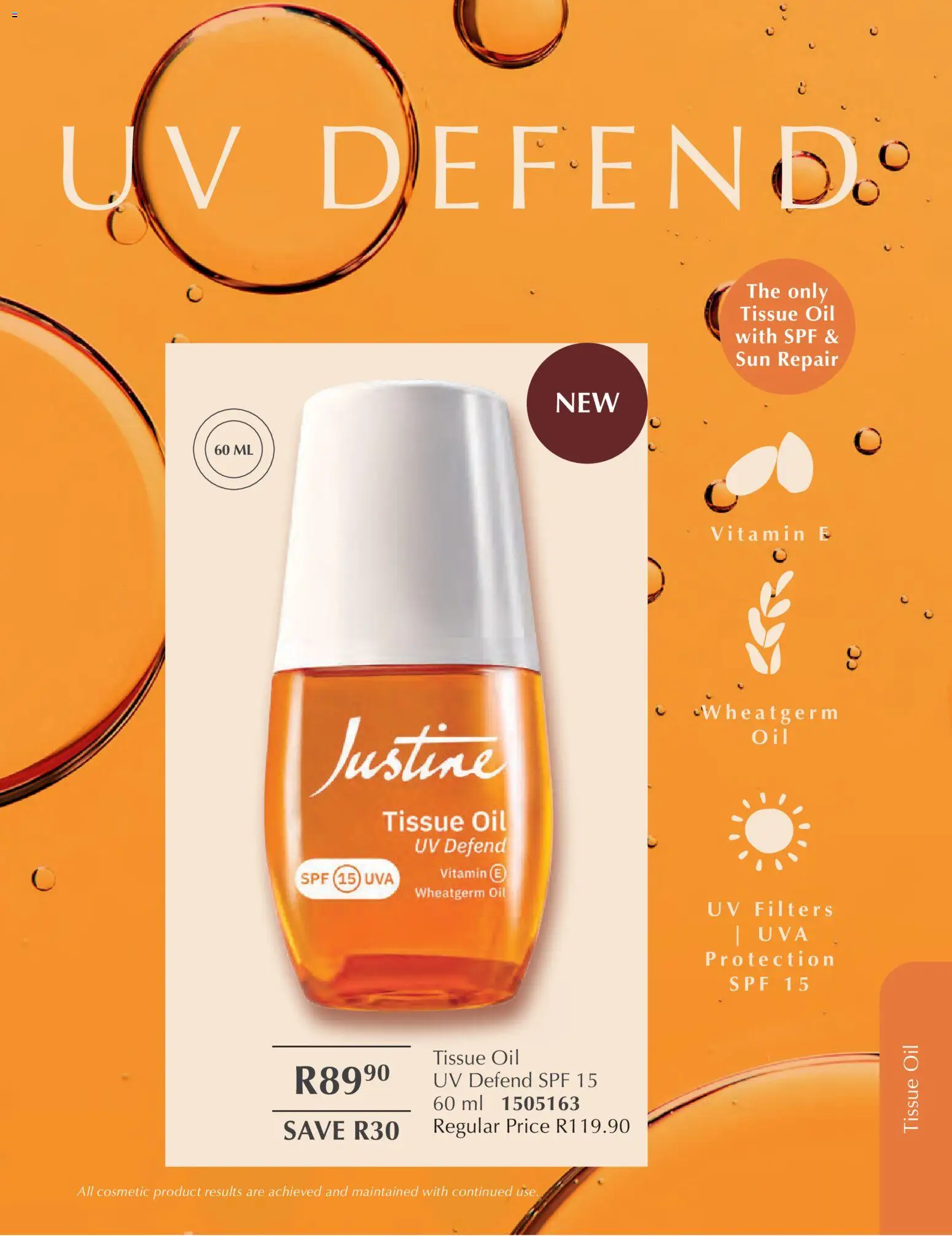 New Justine catalogue – valid from 01.02.2026 | Page: 84 | Products: Tissue oil, Oil
