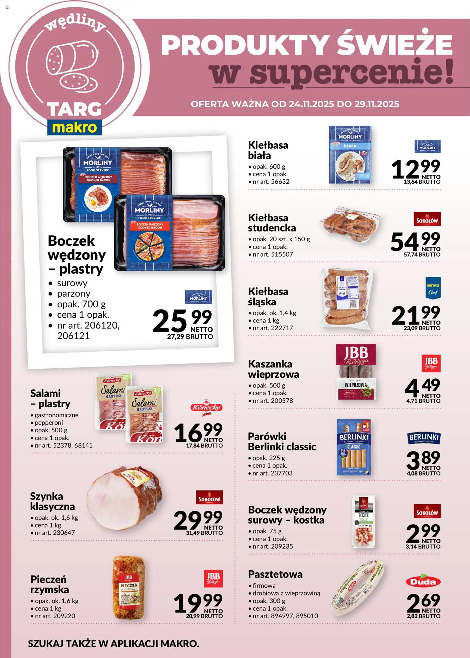 Makro Gazetka - Oferta świeża w super cenach od 24.11.2025 | Strona: 3