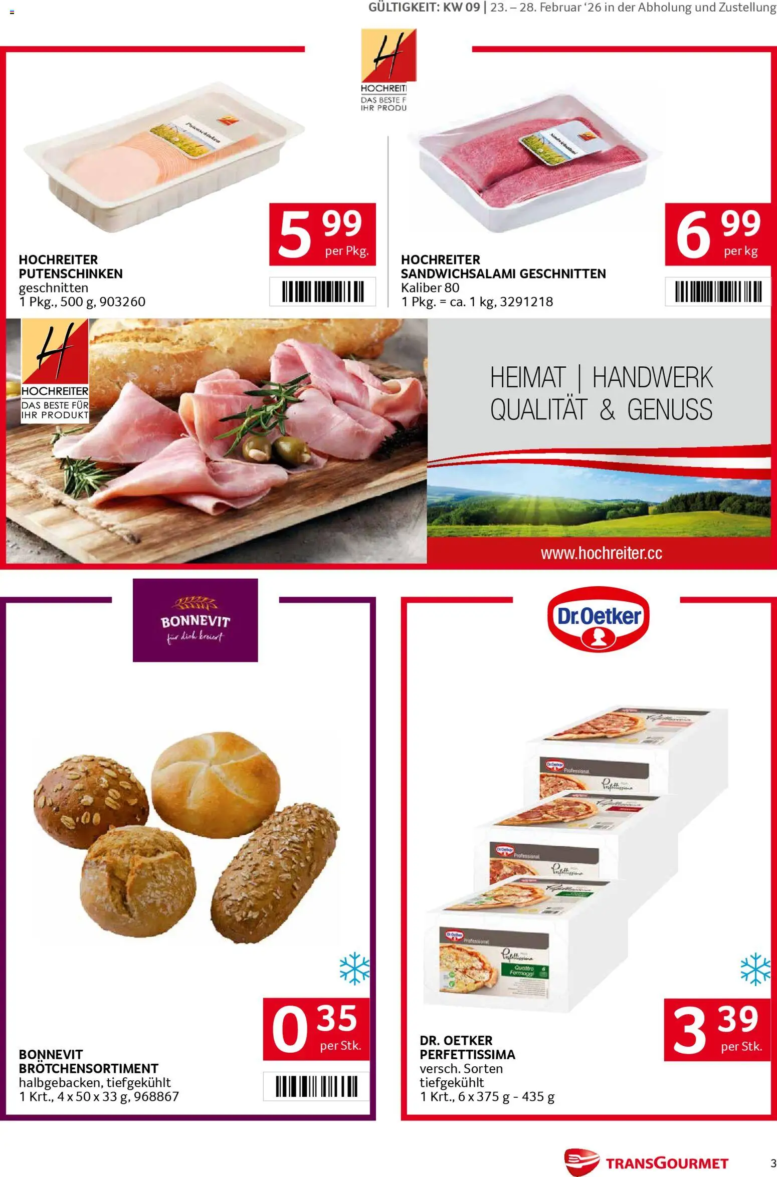 Transgourmet Markenfestwoche gültig ab 23.02.2026 | Seite: 3