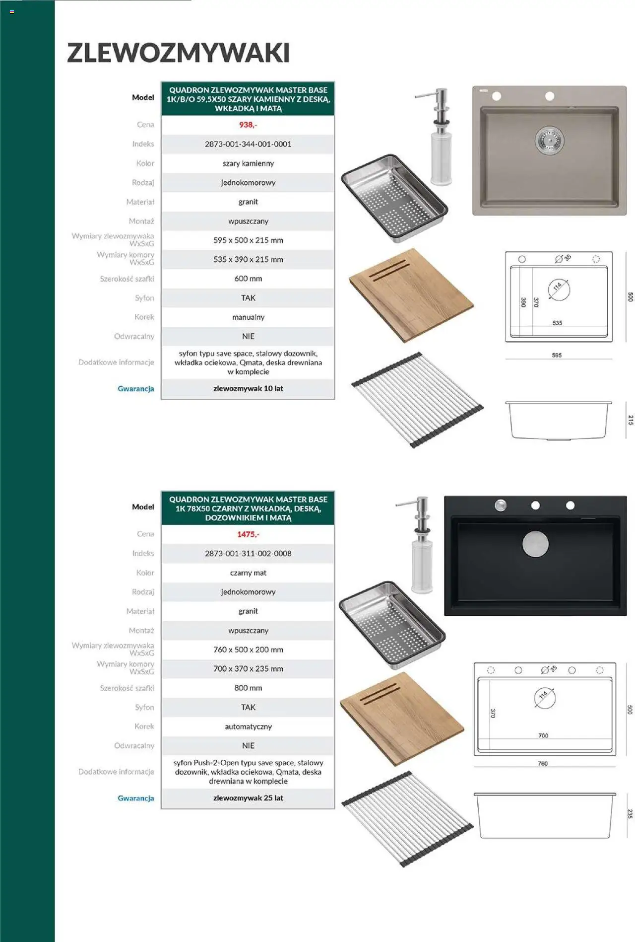 Salony Agata Gazetka - Quadron Armatura od 01.09.2025 | Strona: 6
