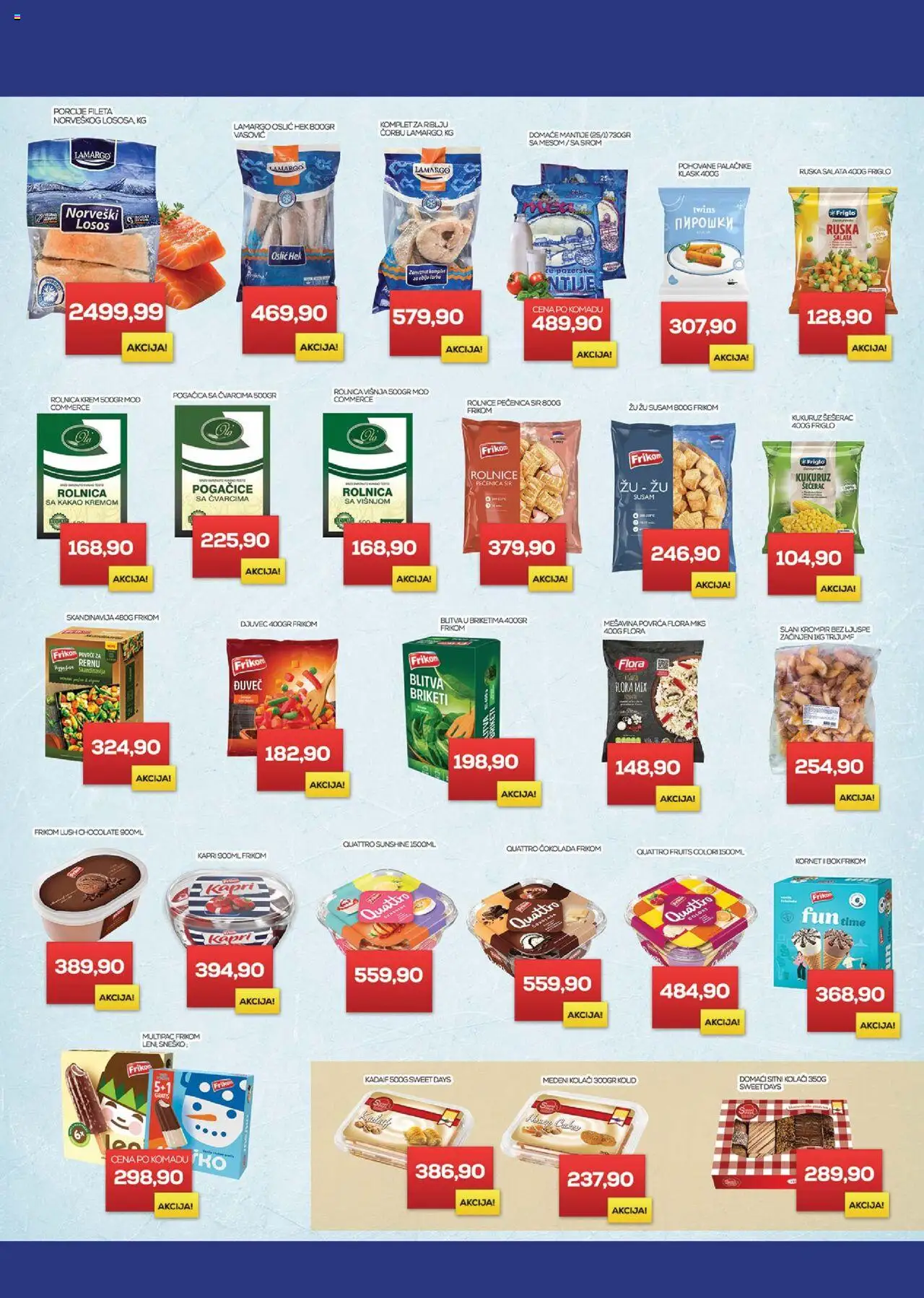 Medius katalog - važi od 09.09.2025 | Strana: 6 | Proizvode: Briket, Kukuruz, Sir, Palačinke