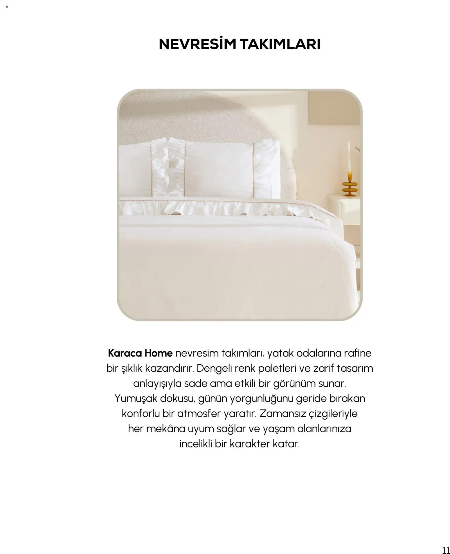 Karaca Home Katalog - 01.03.2026 tarihinden itibaren geçerlidir | Sayfa: 11