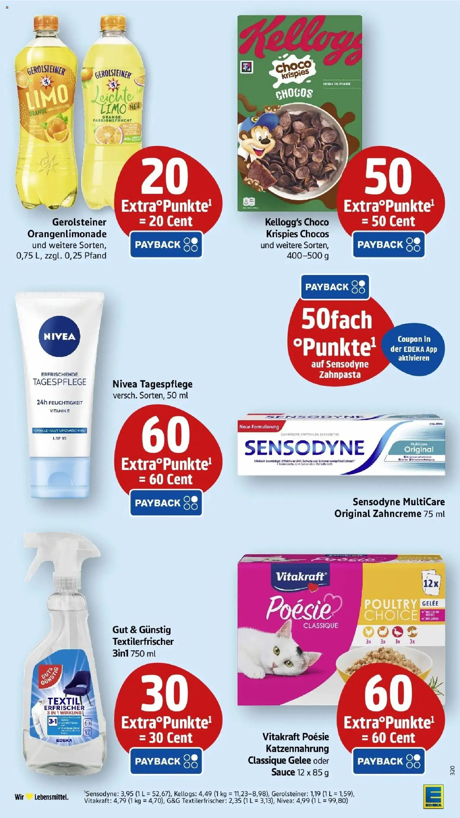 Edeka prospekt Piesport	 – gültig ab 22.03.2026 | Seite: 43 | Produkte: Duft, Kellogg's, Zahnpasta, Gerolsteiner