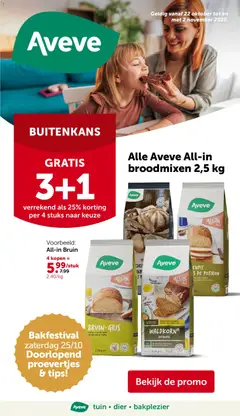 Aveve folder - Voorbeeld van een folder van Aveve, geldig van 22.10.2025