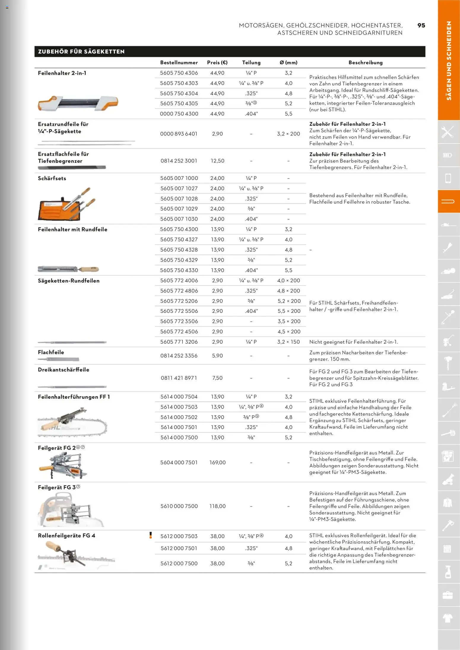 STIHL Katalog – gültig ab 01.01.2026 | Seite: 95