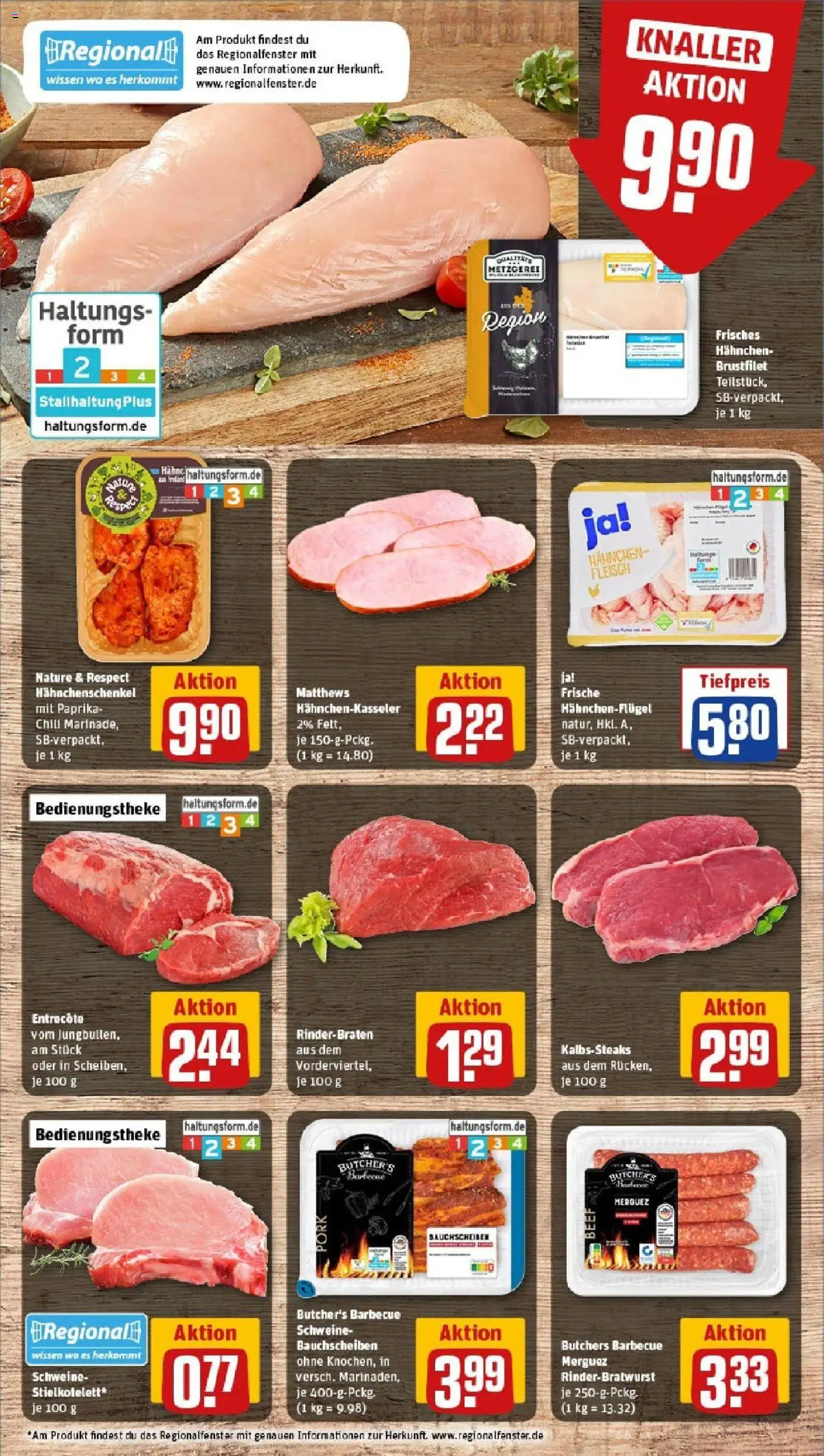 Rewe - Rewe: Wochenangebote - gültig ab dem 18.05.2025 | Seite: 8 | Produkte: Hahnchen, Entrecote, Paprika, Chili