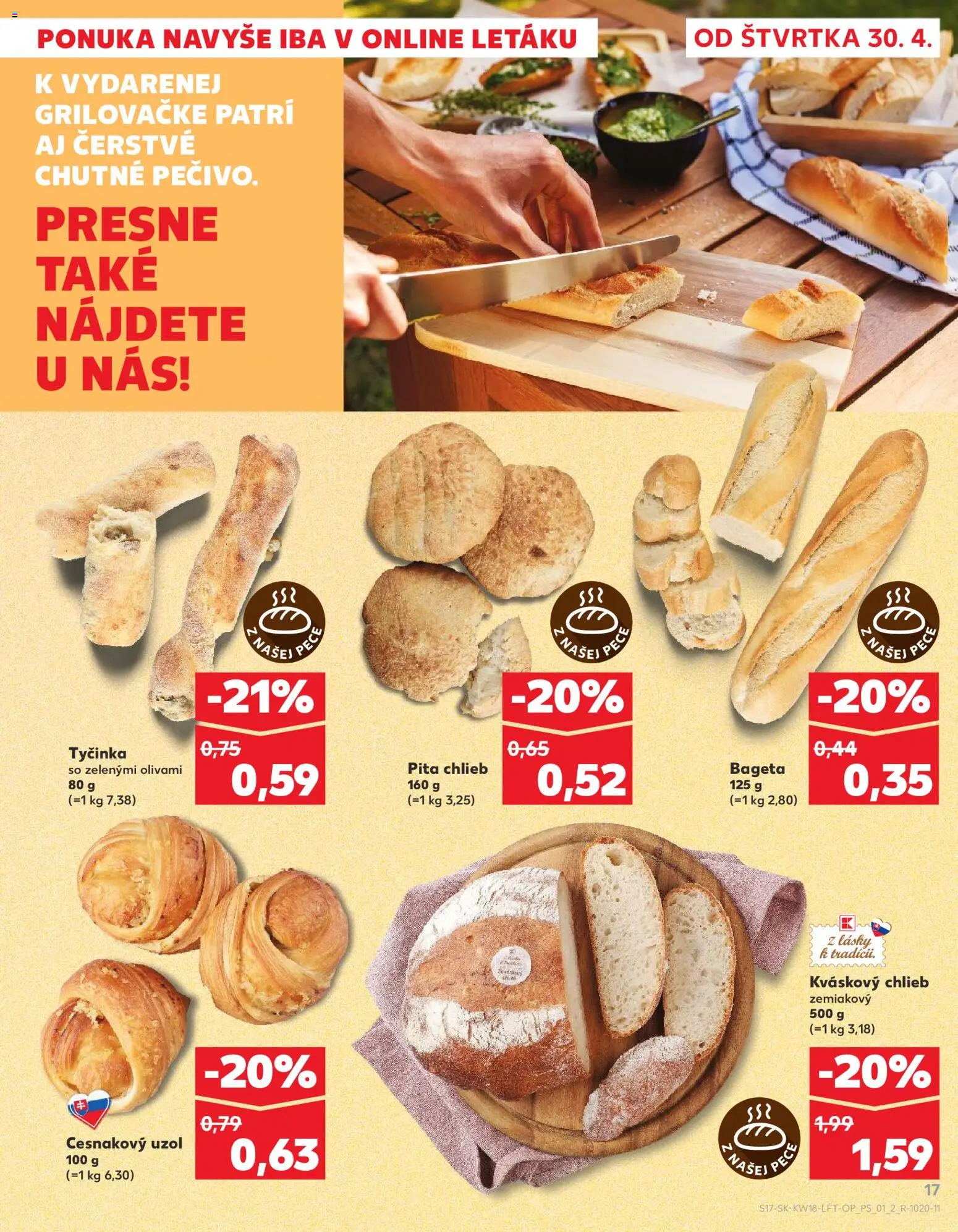 Nové Kaufland akcie – leták je platný od 30.04.2026 | Strana: 17
