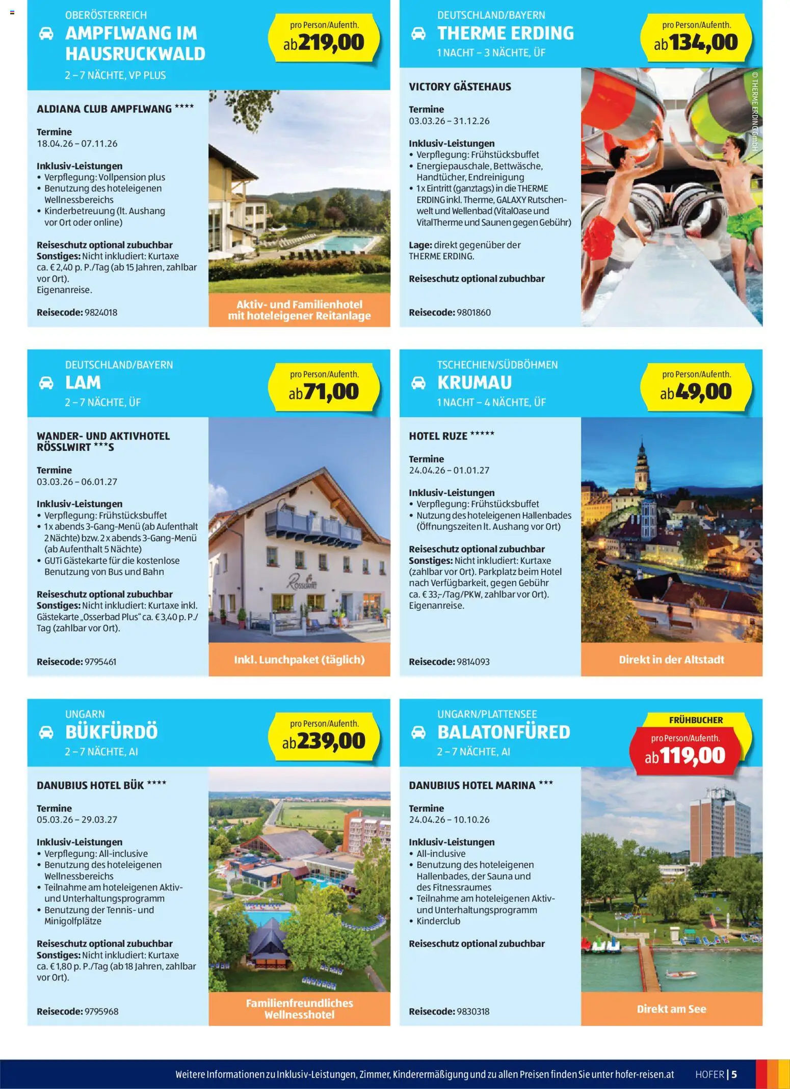Hofer Wanderlust gültig ab 25.02.2026 | Seite: 5