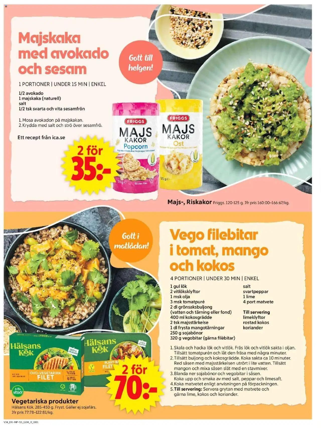ICA Supermarket reklamblad aktuell från 18.08.2025 | Sida: 6 | Produkter: Galler, Tomatpure, Peppar, Fond