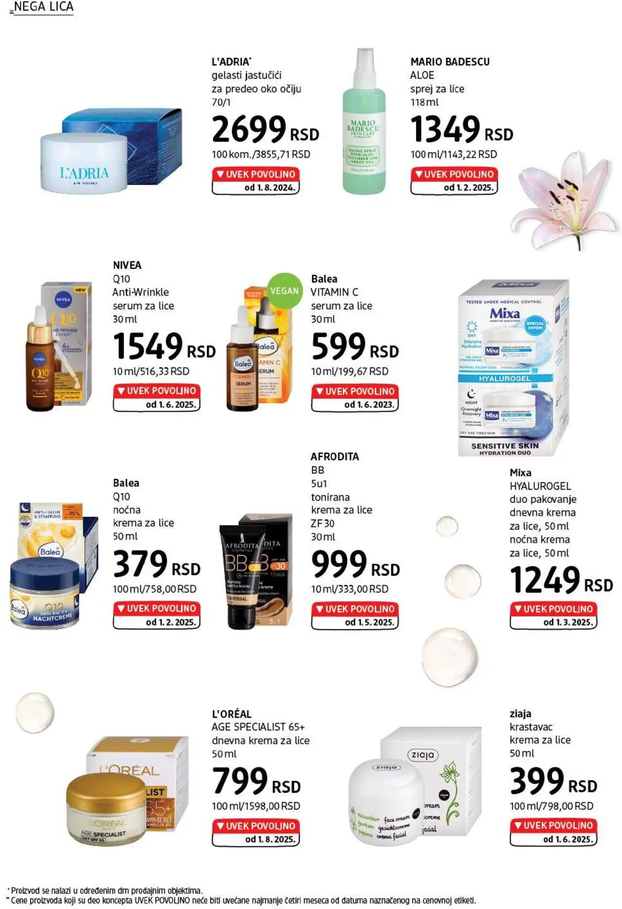 DM Drogerie katalog - važi od 01.08.2025 | Strana: 16 | Proizvode: Krastavac, Mixa, Nivea, Pakovanje