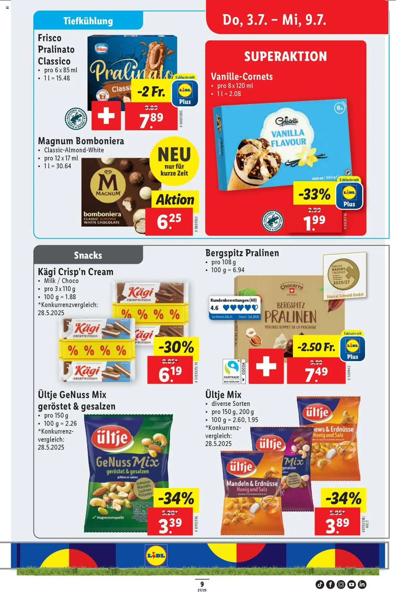 Lidl Aktionen ab 03.07.2025 | Seite: 9 | Produkte: Erdnüsse, En Kommode, Box, Salz