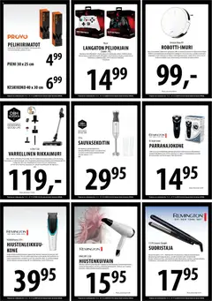 Tuuri-mainoslehti voimassa 11.03.2026 alkaen | Sivu: 10 | Tuotteet: Harja, Sauvasekoitin, PC, Trimmeri