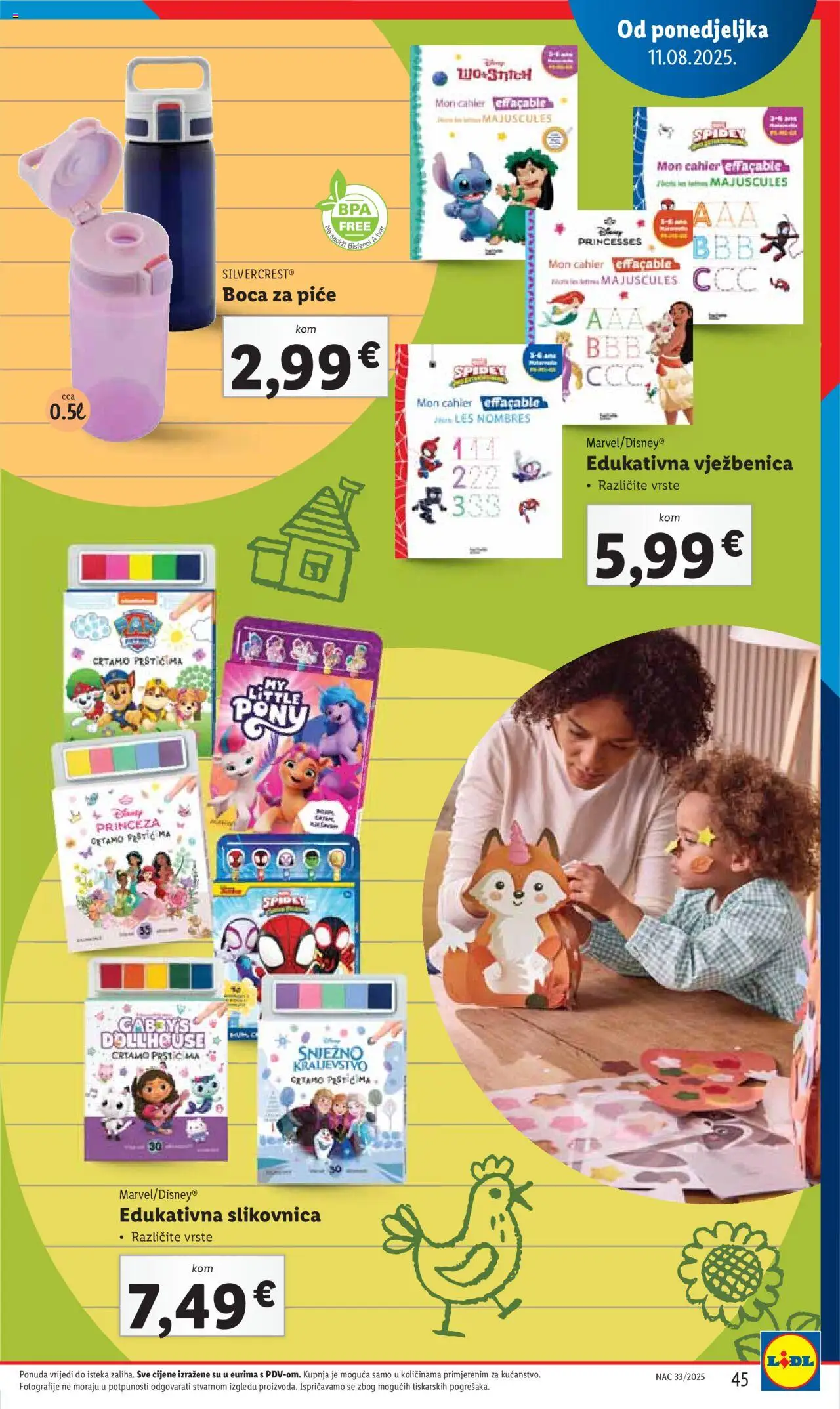 Lidl katalog | vrijedi od 31.07.2025 | Stranica: 45 | Proizvodi: Notebook
