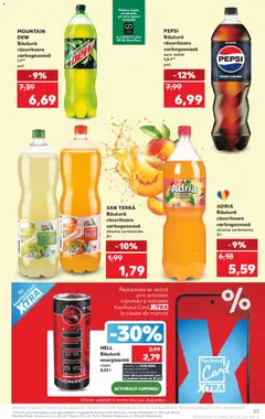 Kaufland RO akciós újság - amely érvényes a következő dátumtól: 15.04.2026 | Oldal: 33 | Termékek: Pepsi