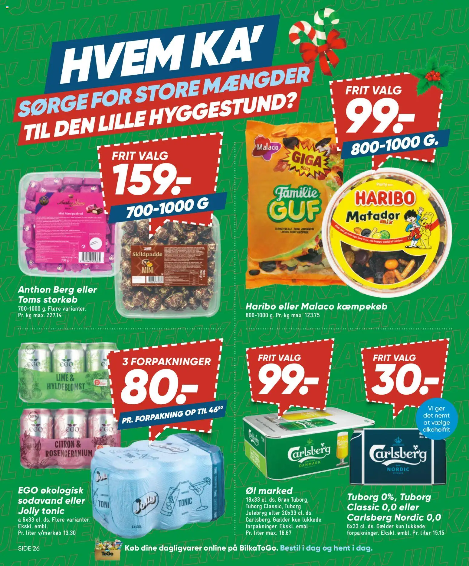 Bilka tilbudsavis – gyldig fra 28.11.2025 | Side: 28 | Produkter: Øl, Sodavand, Lime