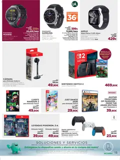 Vista previa El Corte Inglés ofertas válido desde el 16.12.2025 | Página: 15 | Productos: Consola, PC, Cámara, Playstation