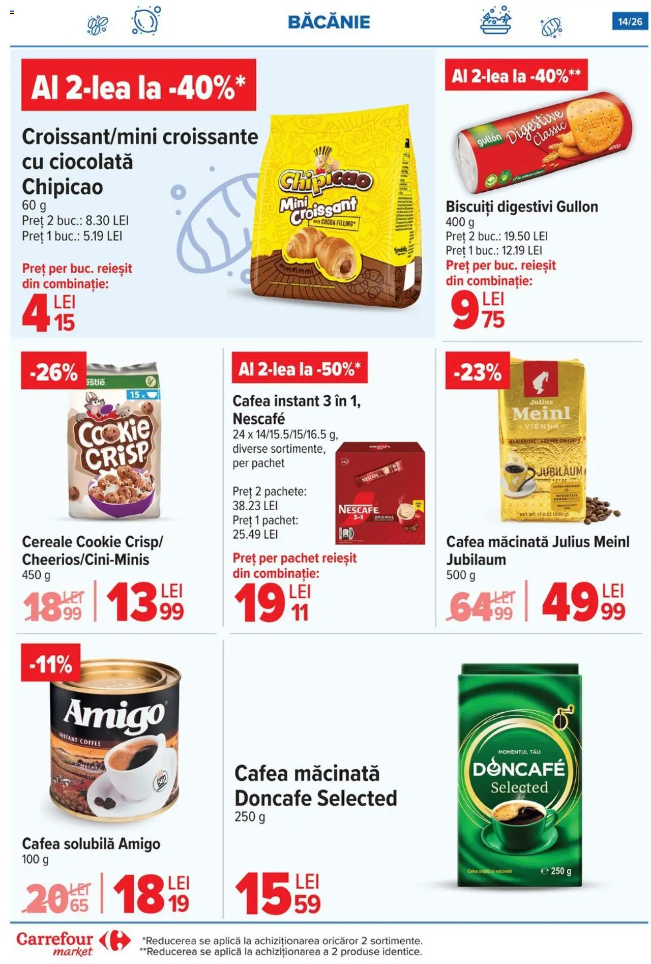 Carrefour catalog - Market – valabil de la 03.09.2025 | Pagină: 15 | Produse: Cafea, Ciocolată, Cereale, Biscuiți