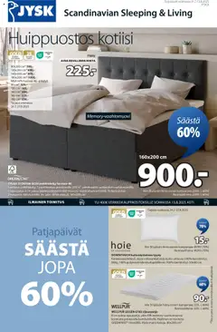 Katso JYSK tarjoukset voimassa alkaen 31.07.2025