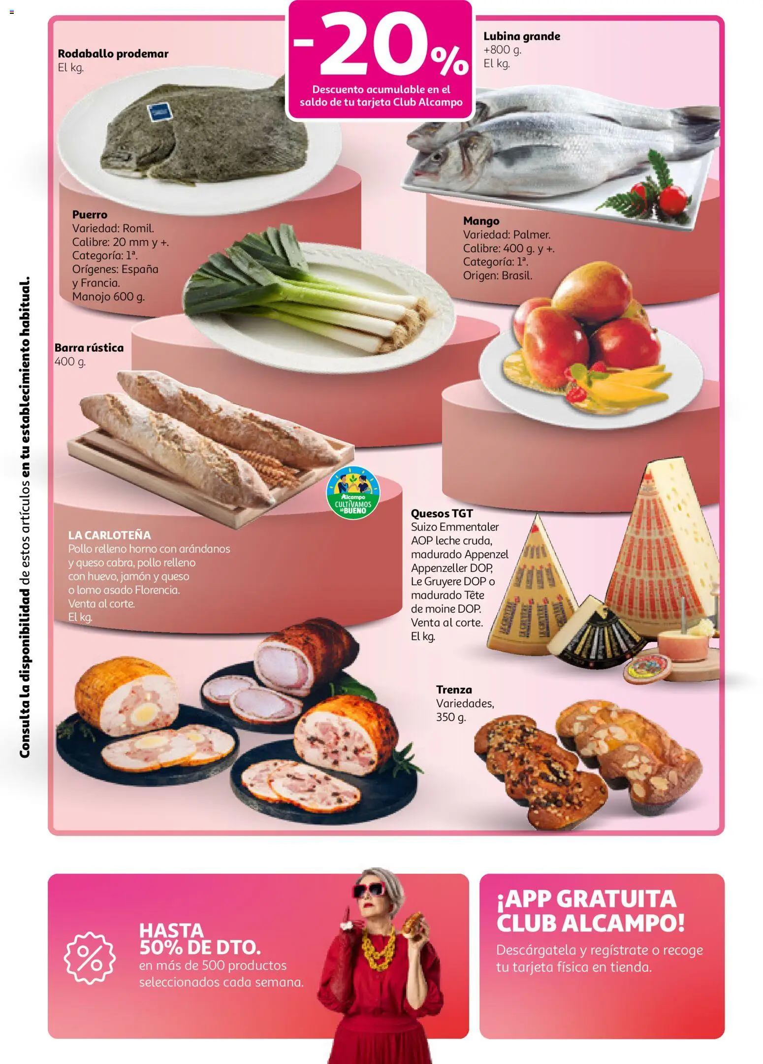 Alcampo - Club Nacional  │ válido desde el 11.12.2025 | Página: 4 | Productos: Leche, Jamón, Horno, Ρούτερ