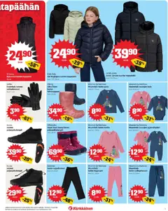 Kärkkäinen tarjoukset – voimassa 17.09.2025 alkaen | Sivu: 5 | Tuotteet: Paljasjalkakengät, Paita, Leggingsit, Toppatakki