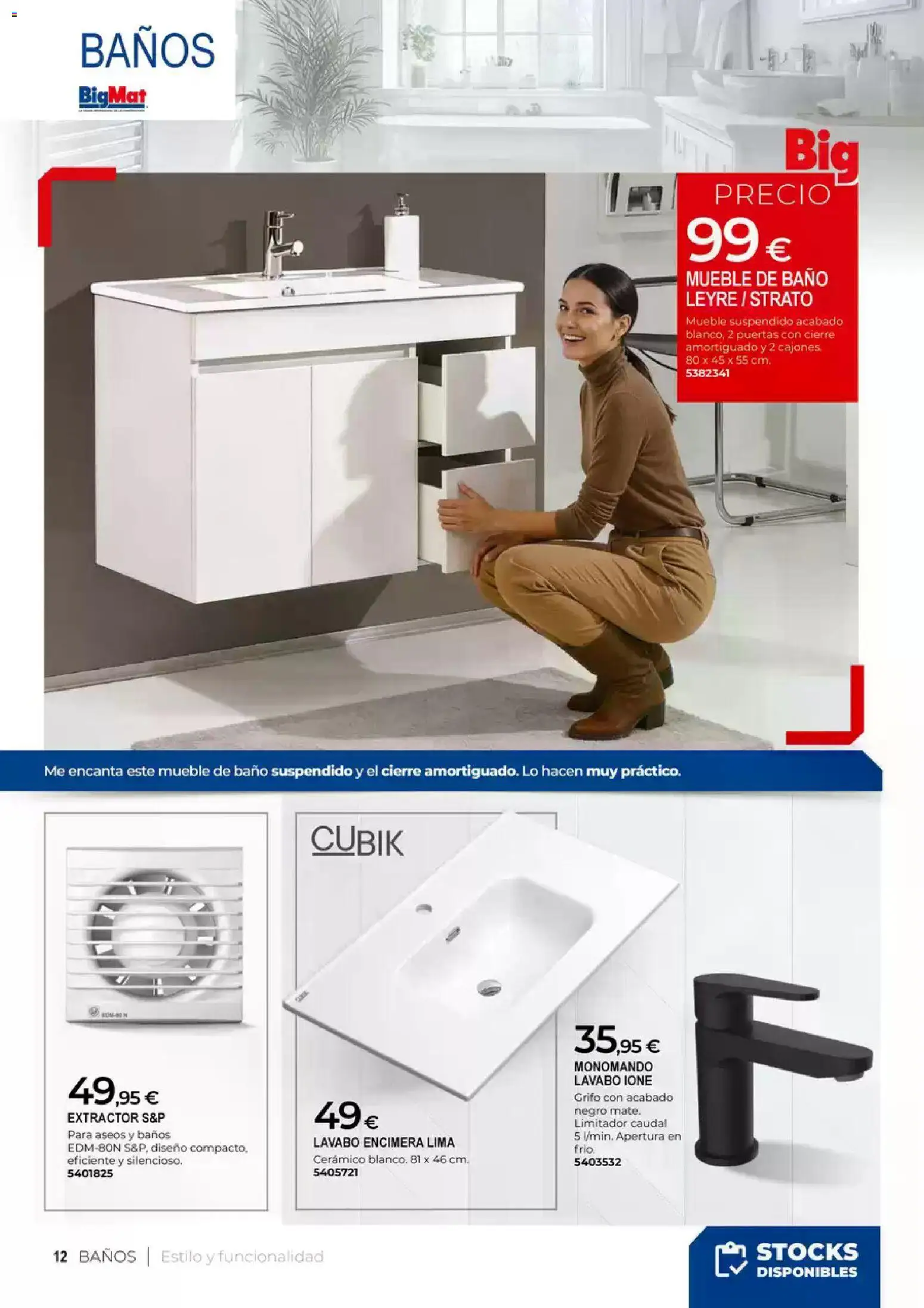 BigMat folleto │ válido desde el 20.02.2026 | Página: 12 | Productos: Lima, Lavabo, Baño
