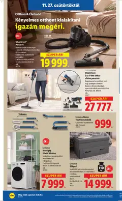 Lidl Akciós újság - amely érvényes a következő dátumtól: 27.11.2025 | Oldal: 36