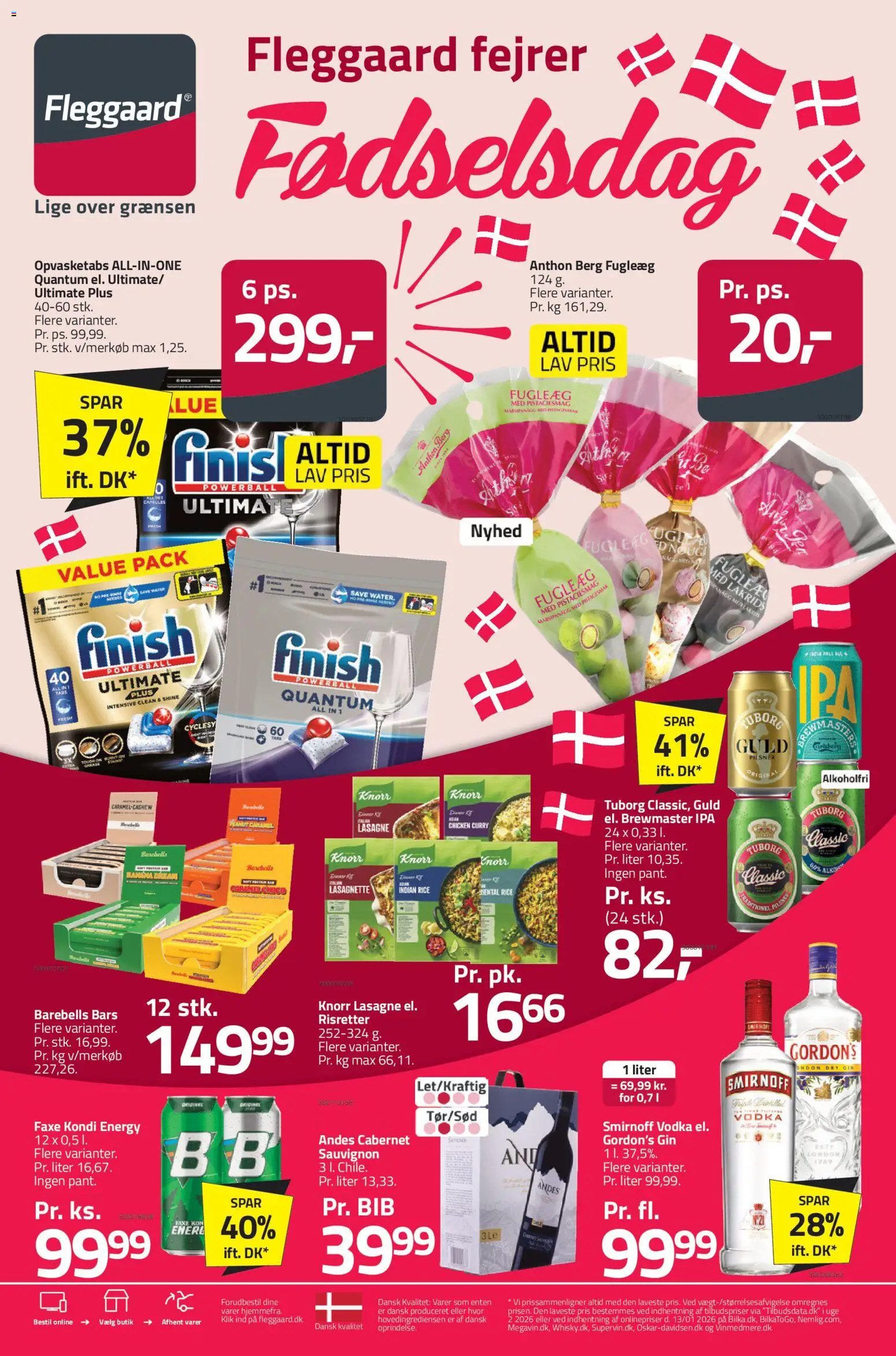 Fleggaard tilbudsavis – gyldig fra 18.02.2026 | Side: 58 | Produkter: Nuggets de frango, Vodka, Carpete, Søm