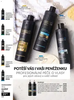 Náhled letáku Avon katalog 10/2025 od 01.10.2025 | Strana: 218 | Produkty: Fazole, Šampon, Kondicionér, Panthenol