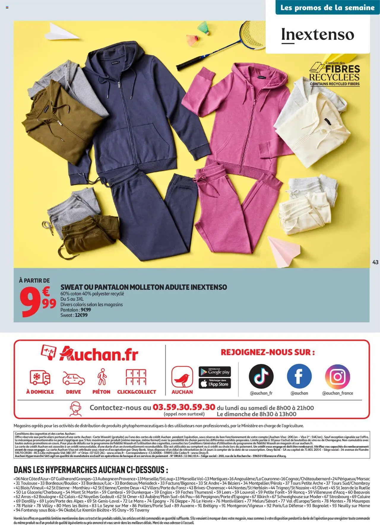  | Page: 43 | Produits: Coton, Store, Pantalon