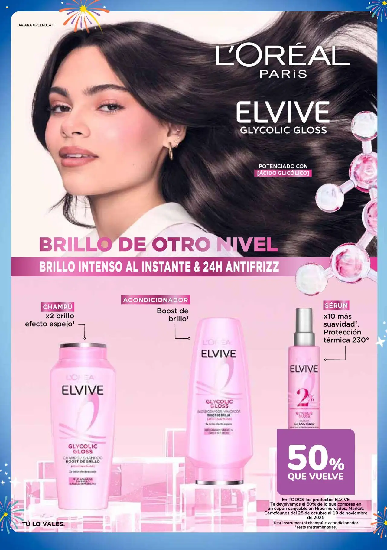 Carrefour folleto │ válido desde el 14.10.2025 | Página: 48 | Productos: Champú, Acondicionador, Té, Espejo