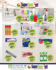 Super Save specials catalogue – valid from 06.03.2026 | Page: 40 | Products: Bowl, Toilet, Air freshener, Soap