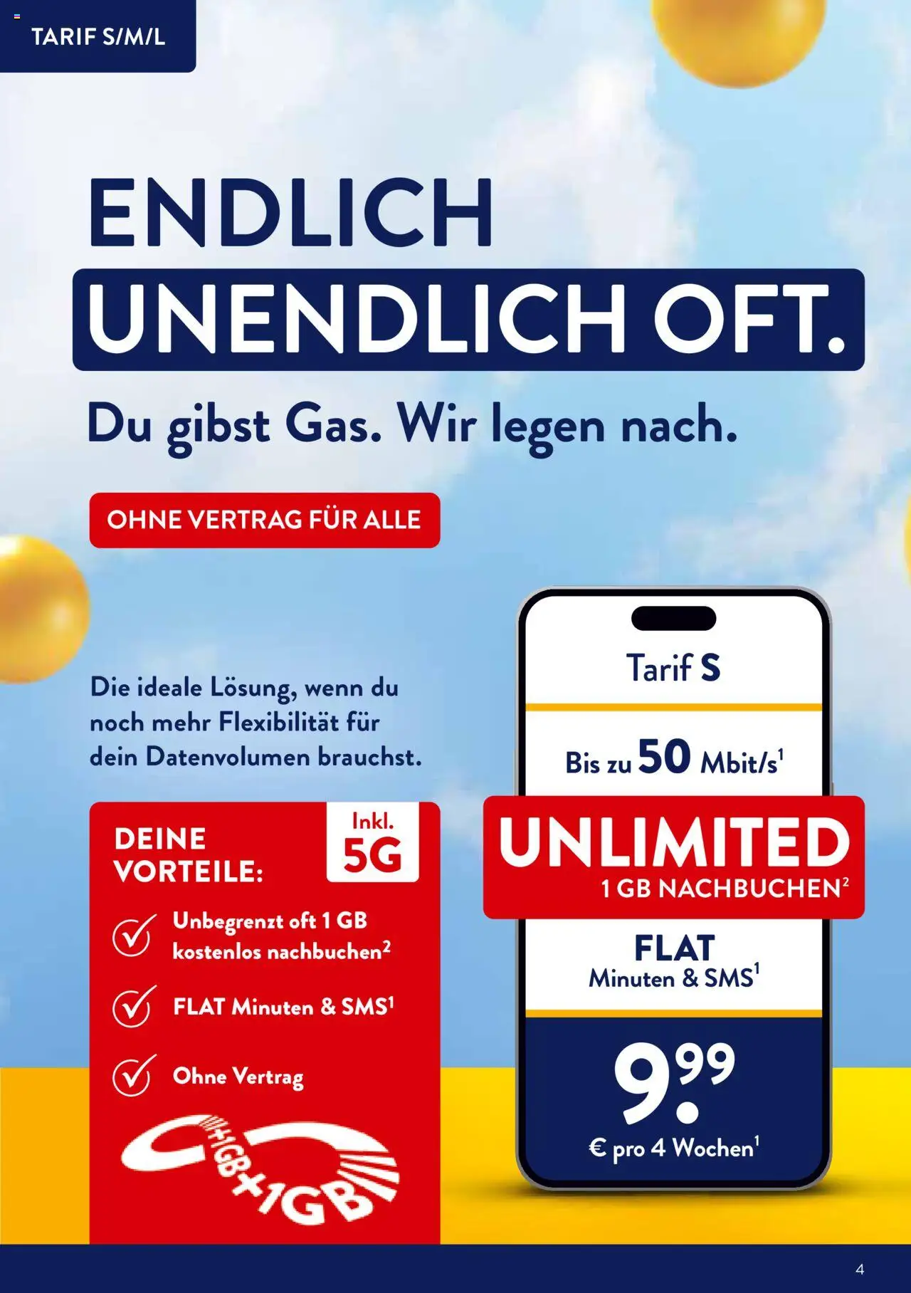 Aldi Talk - gültig ab dem 24.04.2025 | Seite: 4