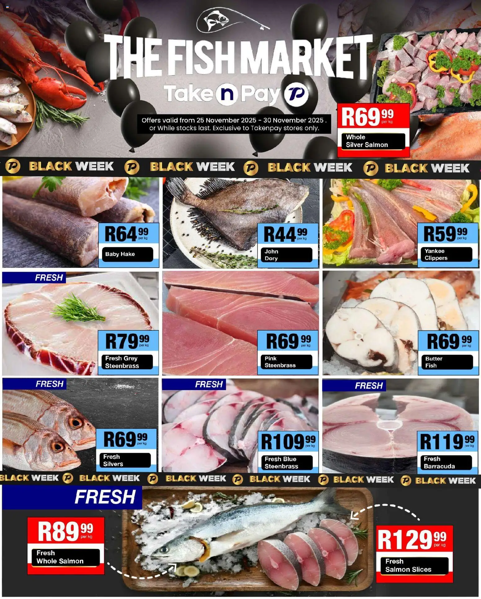 New Take n Pay catalogue – valid from 25.11.2025 | Page: 31 | Products: Butter, Fish
