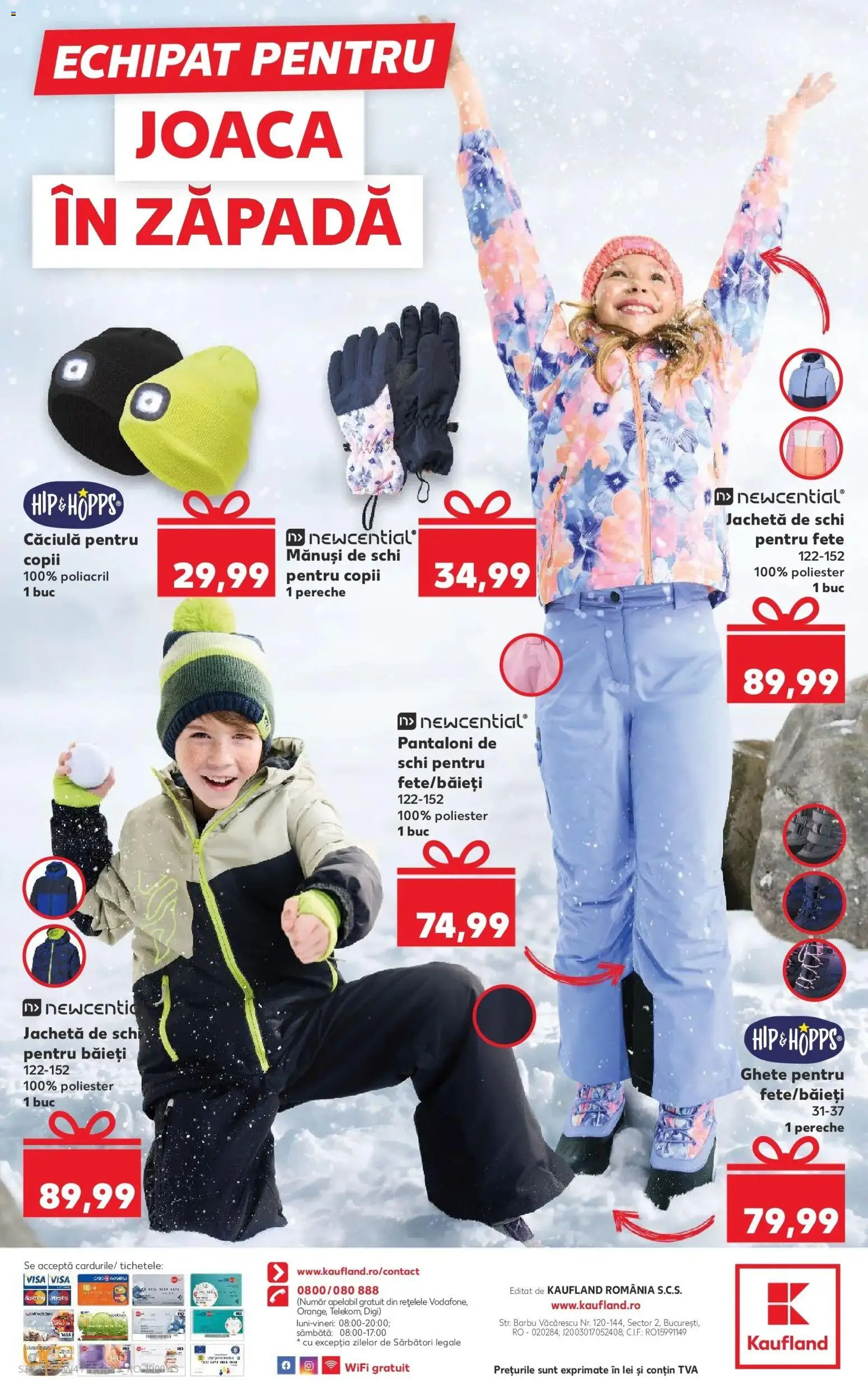 Noul catalog Kaufland – valabil de la 03.12.2025 | Pagină: 32 | Produse: Mănuși, Jachetă, Pantaloni, Ghete