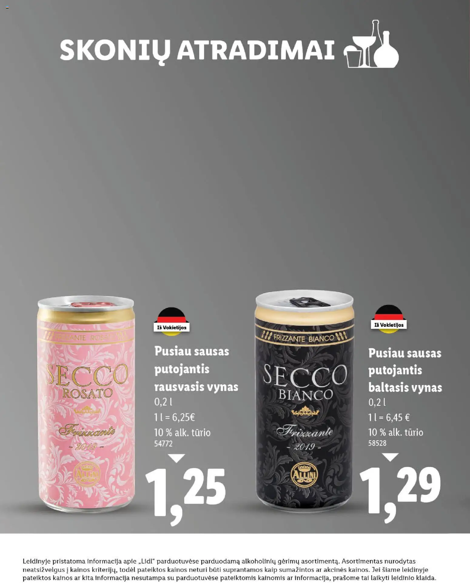 LIDL akcijos nuo 03.11.2025 | Puslapis: 18 | Prekių: Vynas
