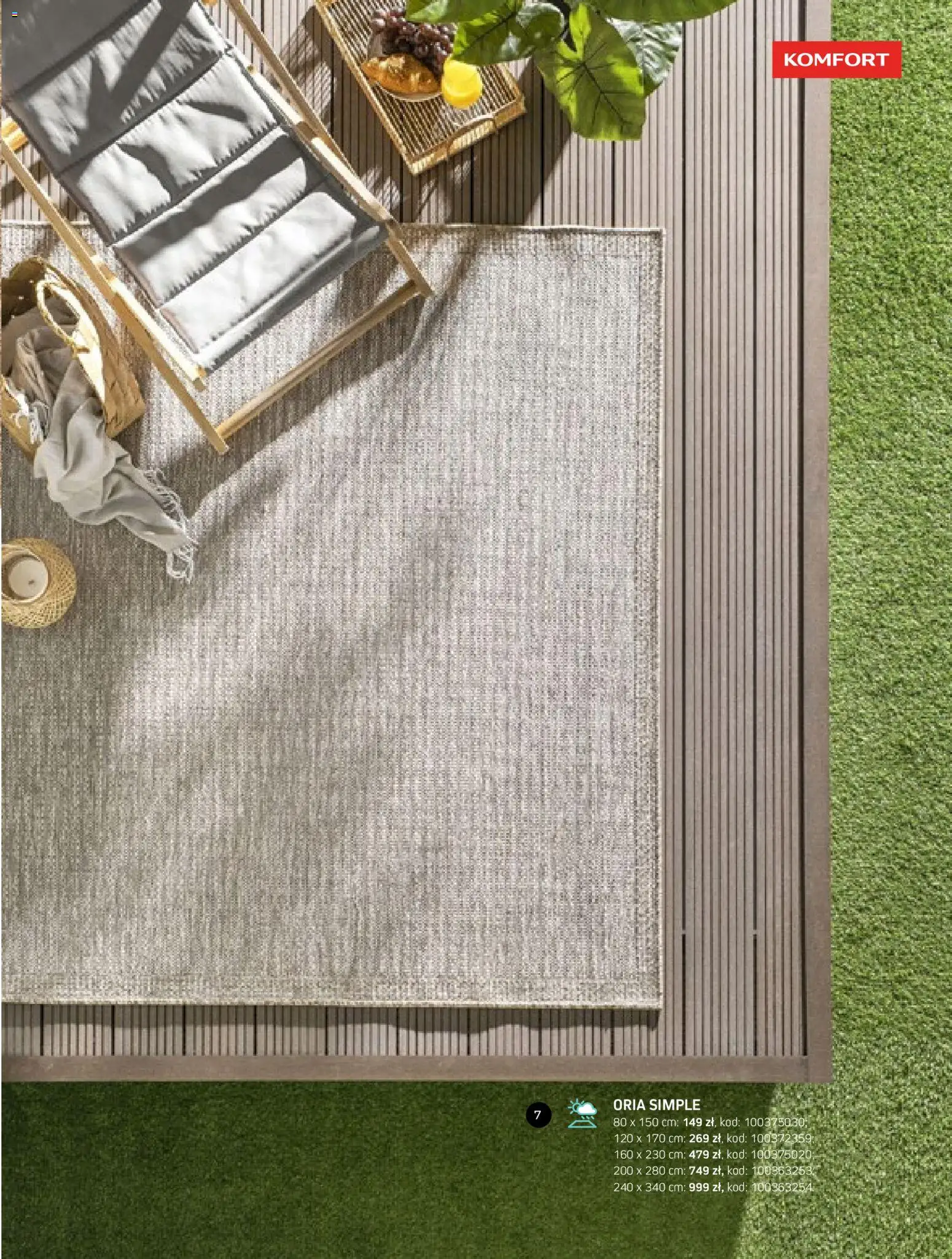 Komfort gazetka - Katalog dywanów od 17.03.2026 | Strona: 15