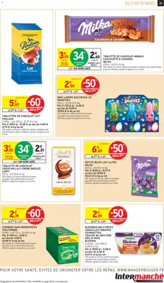 Intermarché - Prévisualisation de TABLETTES DE CHOCOLAT LAIT POULAIN, 5x95g - soit 475 g valide à partir de 03.03.2026 | Page: 33