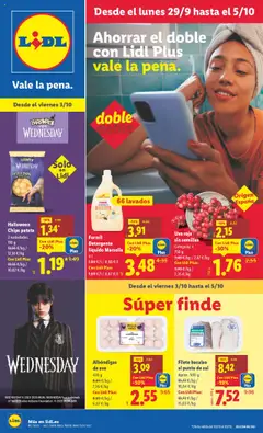 Vista previa Lidl folleto válido desde el 29.09.2025