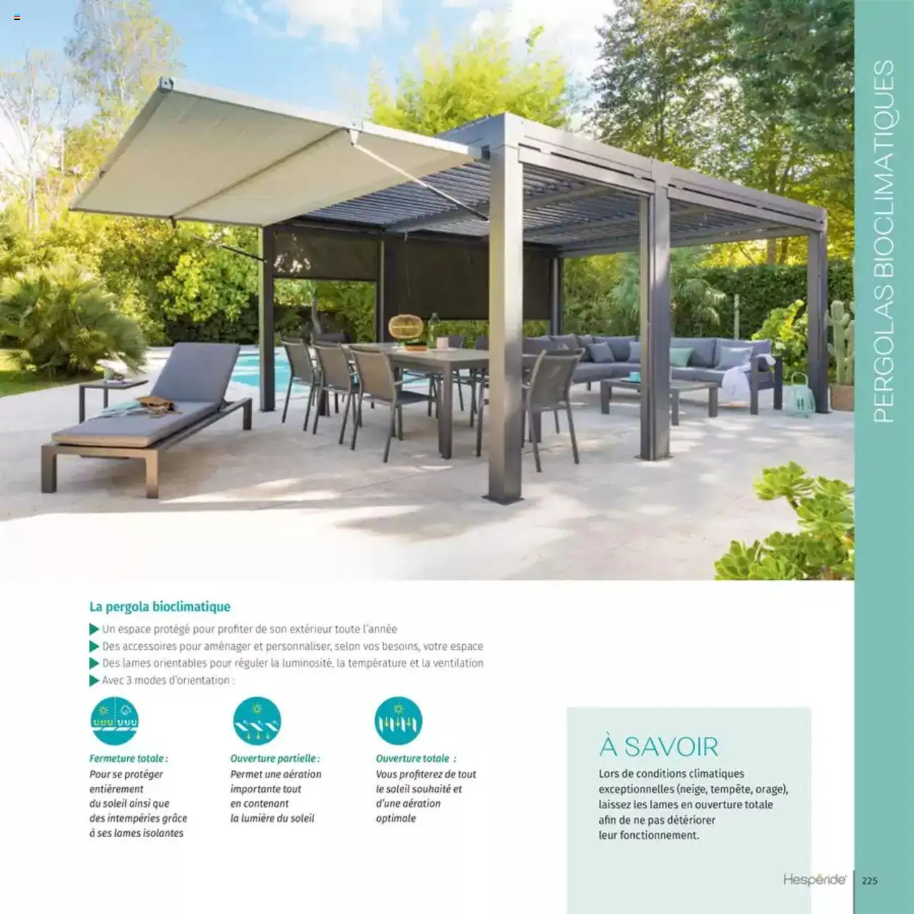  | Page: 225 | Produits: Pergola