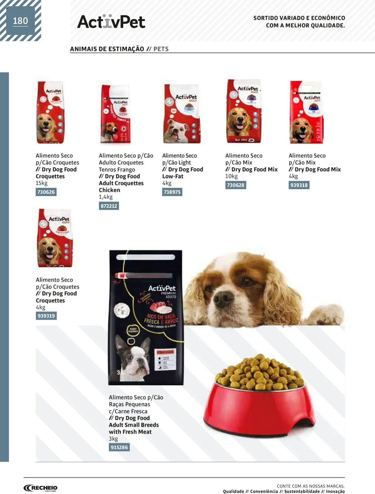 Recheio AS NOSSAS MARCAS │ válido de 19.12.2023 | Página: 180 | Produtos: Frango, Arroz
